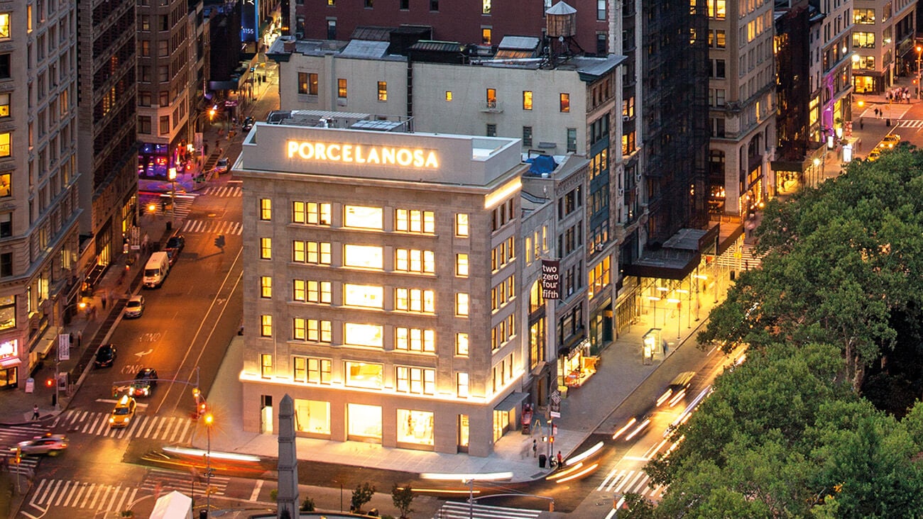 Porcelanosa festeggia i suoi 10 anni sulla Fifth Avenue di New York