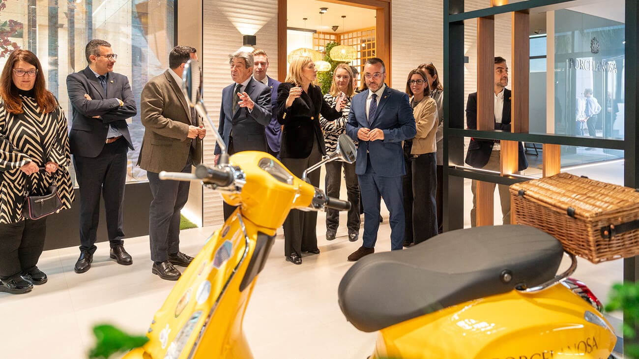 Innovation applied to architecture and design takes centre stage at the 32nd Porcelanosa International Exhibition