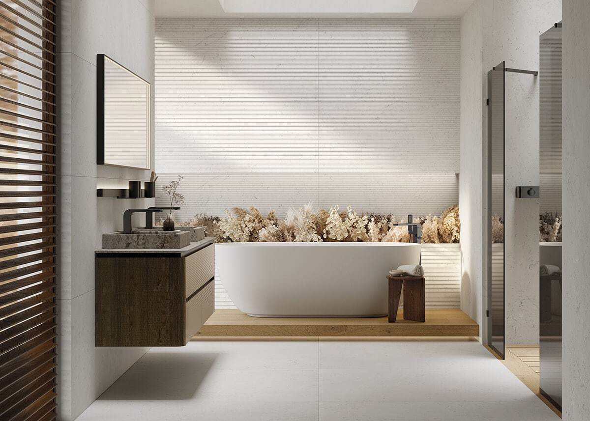 Subtle Book Pattern What's New from Porcelanosa Group at Cersaie 2026