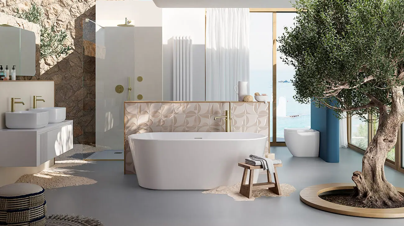 Badezimmer-Trends 2026: Die 15 wichtigsten Ideen für Ihr modernes Bad 7 7 banyo mediterraneo noken porcelanosa grupo.jpg